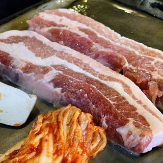 厚切りサムギョプサルセット