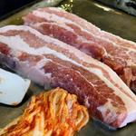 厚切りサムギョプサルセット