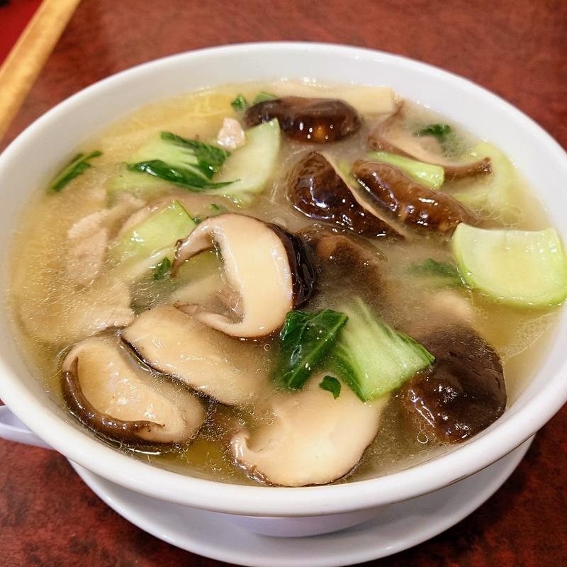 椎茸うま煮そば 塩(華吉)