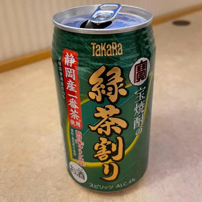 宝焼酎の緑茶割り(ファミリーマート 熱海春日町店)