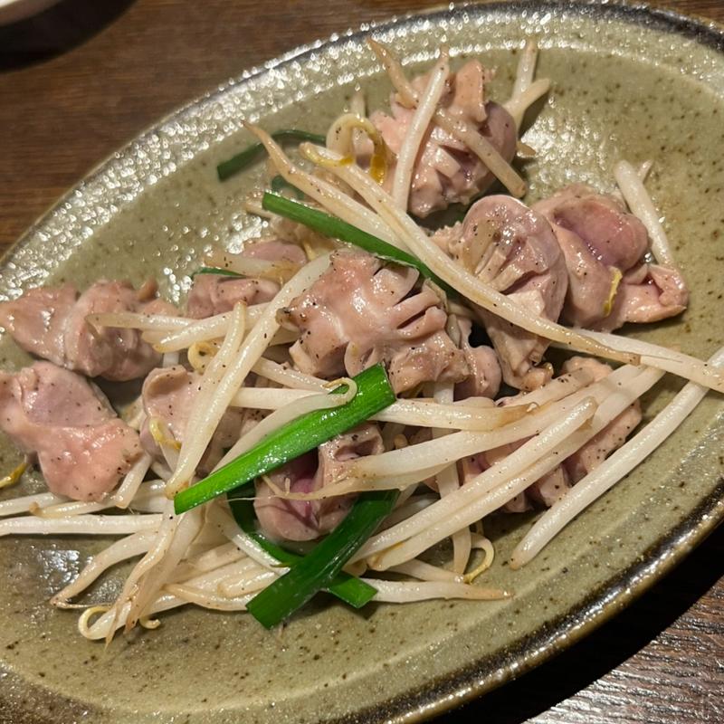 砂肝炒め(福酒場)