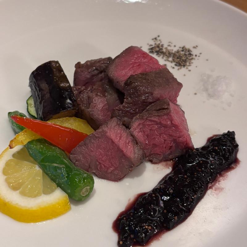 あか牛ロース炙り(西銀ぼたん)