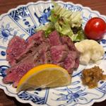 あか牛の炭焼き