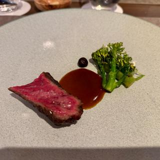 葉山石井牛イチボ火焼きスティックセニョール 発酵黒林檎