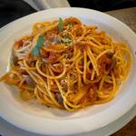 きのこのクリームボロネーゼ(自家製ソースのスパゲッティ サリバン 浜田店)