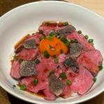 ローストビーフ丼(恵比寿うしみつ)