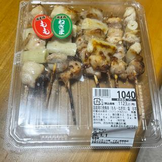 国産鶏の焼鳥串（もも・ねぎま）塩8本