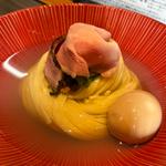 特製ポルチーニ醤油つけ麺