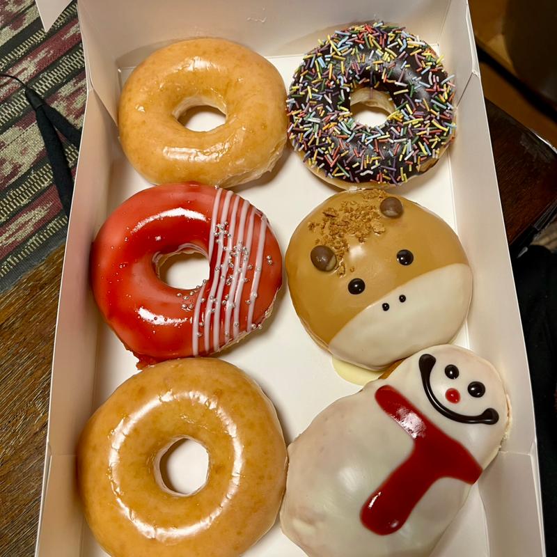 LUCKY JUMP！干支ダズンハーフ（6個）(クリスピー・クリーム・ドーナツ キャナルシティ博多店)