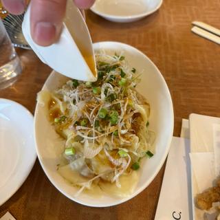 肉ワンタンピリ辛ダレ(東武藤が丘カントリー倶楽部)