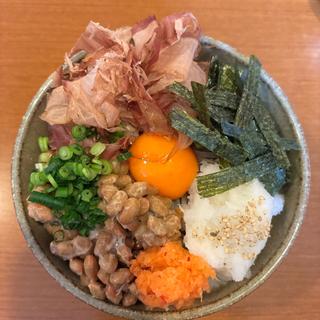 納豆そば(加辺屋 西公園店)