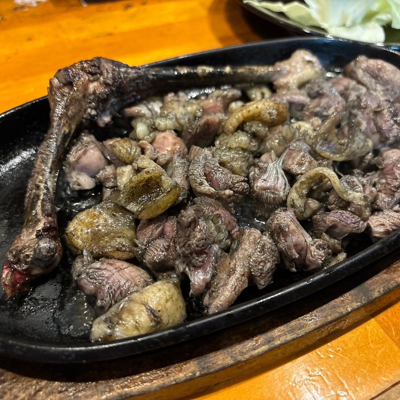 地鶏モモ焼き(嵐王 （【旧店名】嵐坊）)