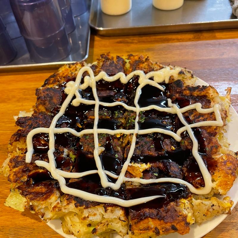 肉玉子(お好み焼 ふきや 博多店)