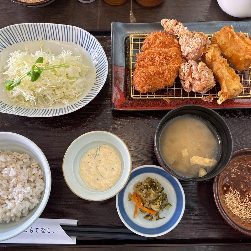 贅沢チキン御膳(とんかつ浜勝 島原新馬場店 )