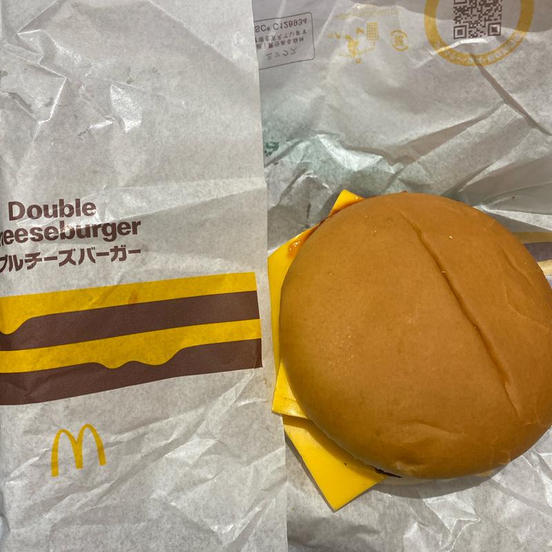 ダブルチーズバーガー(マクドナルド 若里店 （McDonald's）)