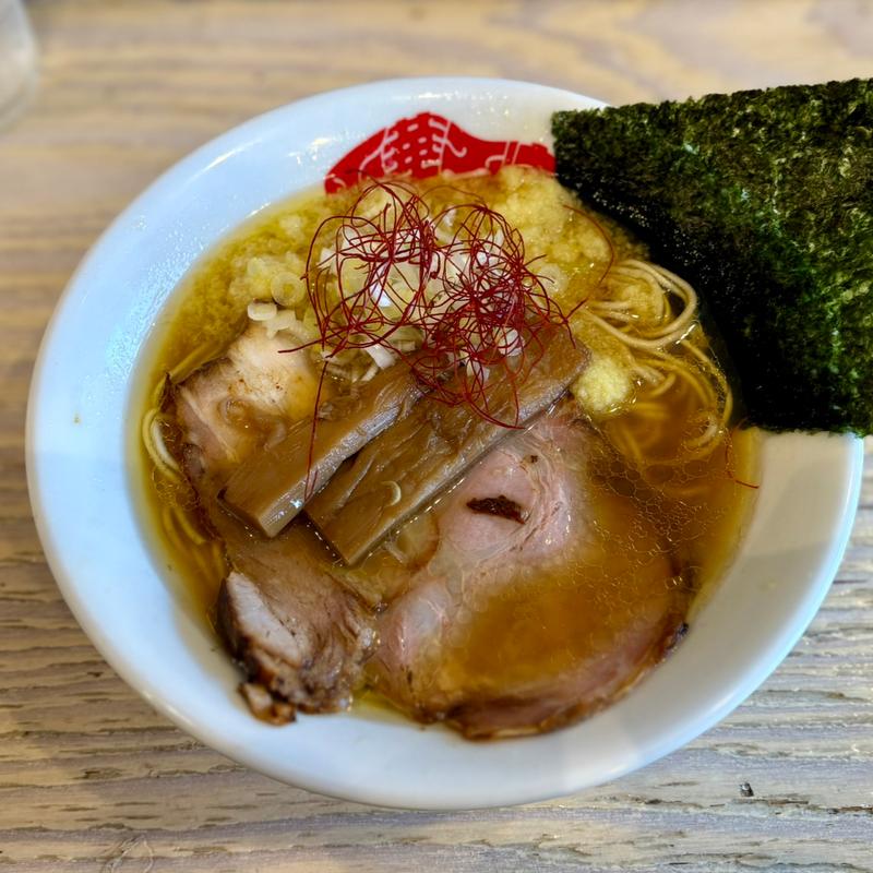 生姜醤油らーめん(中華そば スパンキー)