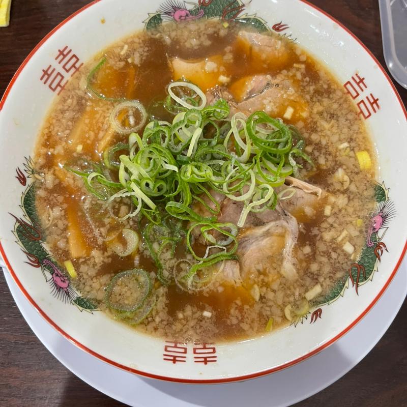 背脂しょうゆラーメン(麺や笑門 )