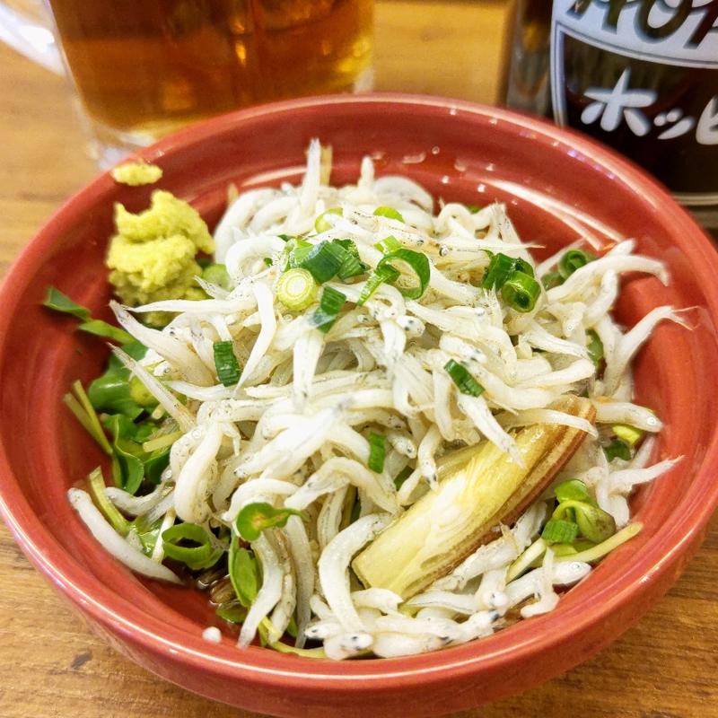 しらすと香味野菜のさっぱり和え(大船一丁目やきとん)