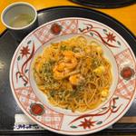 	たっぷり海老とモッツァレラチーズのトマトクリーム