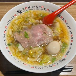 煮卵ラーメン