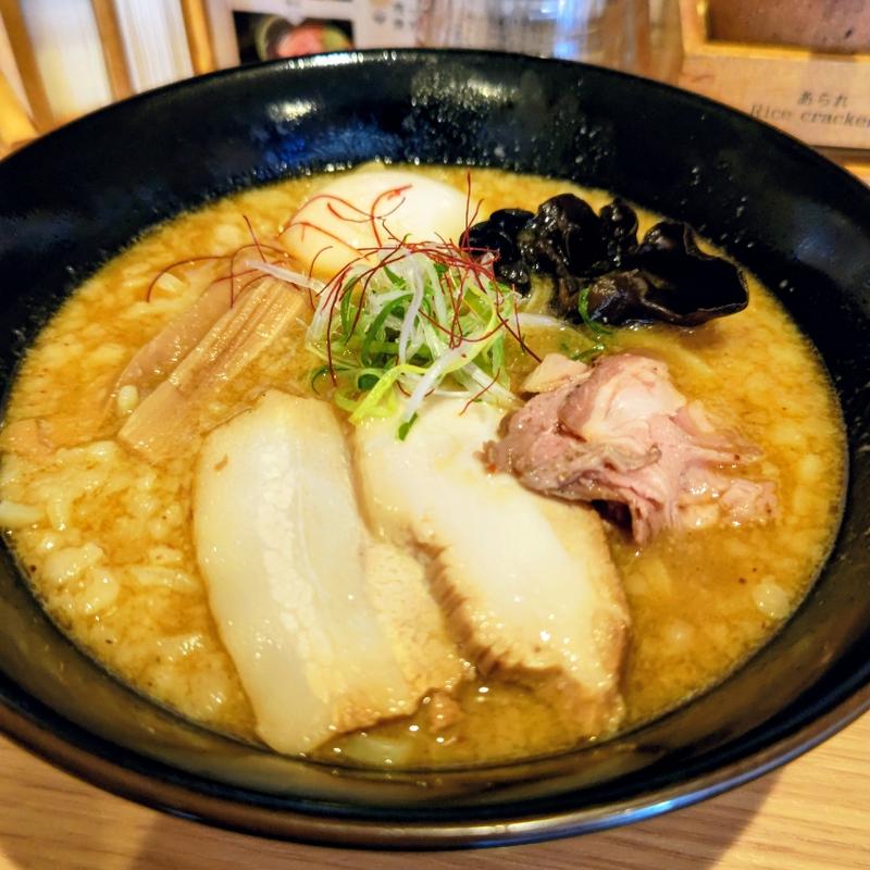 特製焼きあご味噌らー麺(焼きあご塩らー麺たかはし 大船店)