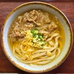 オリーブ牛肉うどん冷 小(あやうた製麺 )