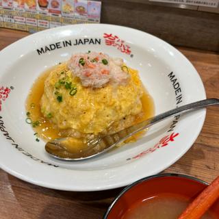 半熟たまごのカニ玉チャーハン