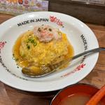 半熟たまごのカニ玉チャーハン