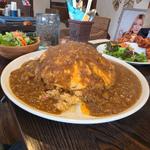 スパイシーカレーオムライス 3倍盛り(Monkey Pod （モンキーポッド）)