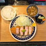 幻の満州豚 特上ロース180g
定食セット