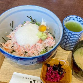 かにとろろ丼
