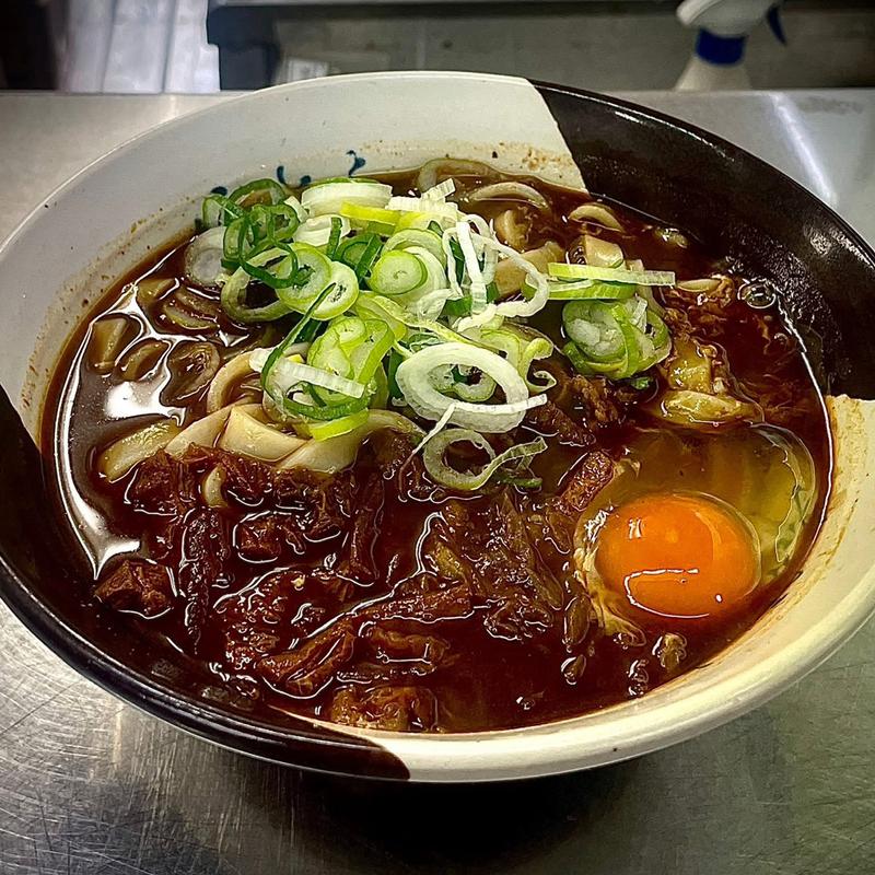 みそきしめん 玉子(住よし JR名古屋駅 新幹線上り)