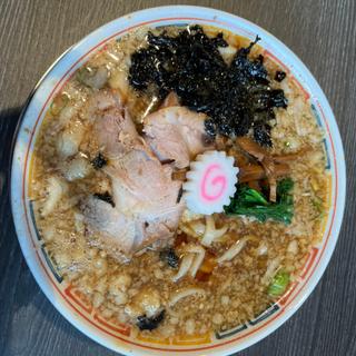金津　背脂煮干し醤油拉麺(麺屋 米)