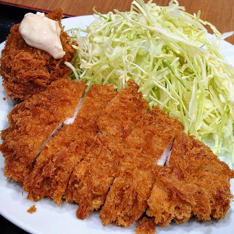 とんかつ定食 カキフライ(あげもんや)
