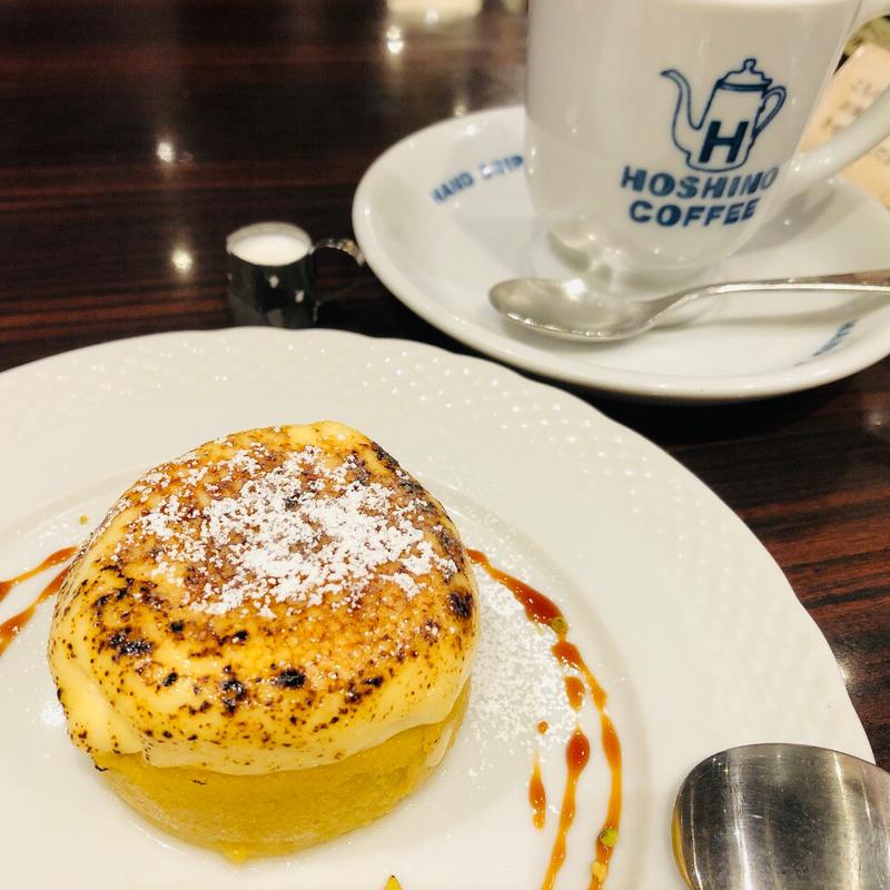 とろけるカスタードとりんごのスイートポテトブリュレ(星乃珈琲店 西新宿店)