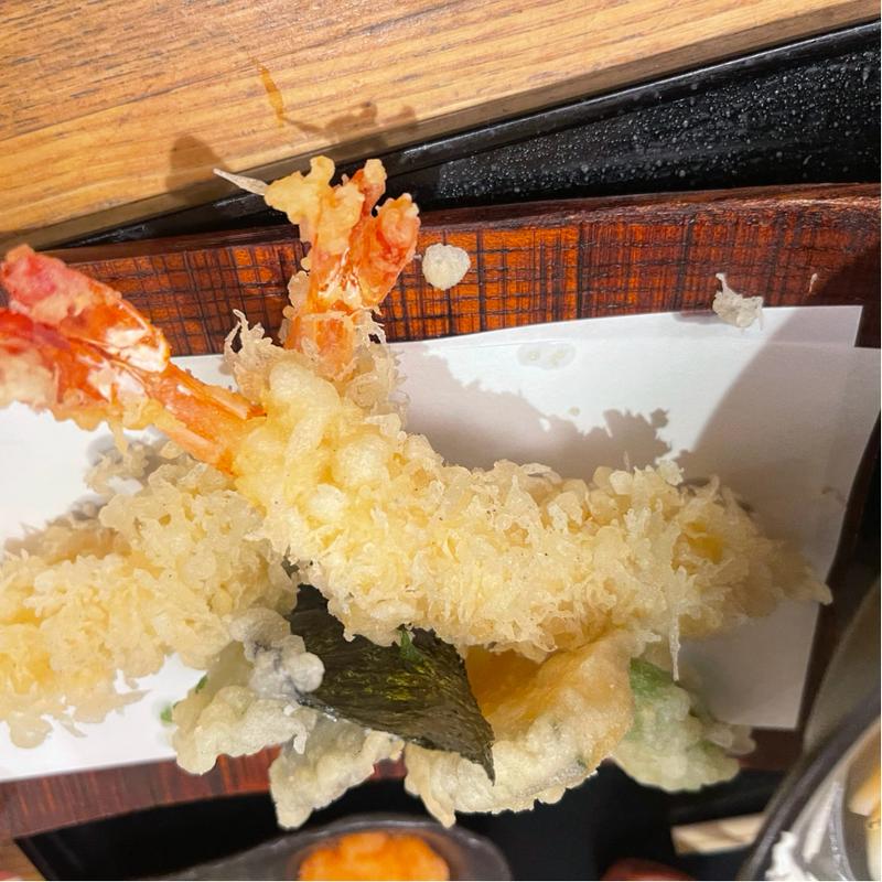 海老天ぷら蕎麦(京都生蕎麦もり平)