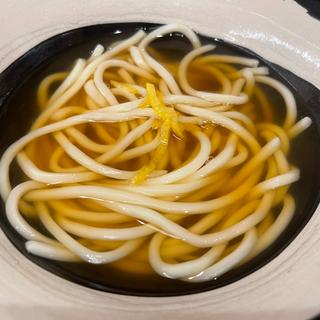 海老天ぷらうどん