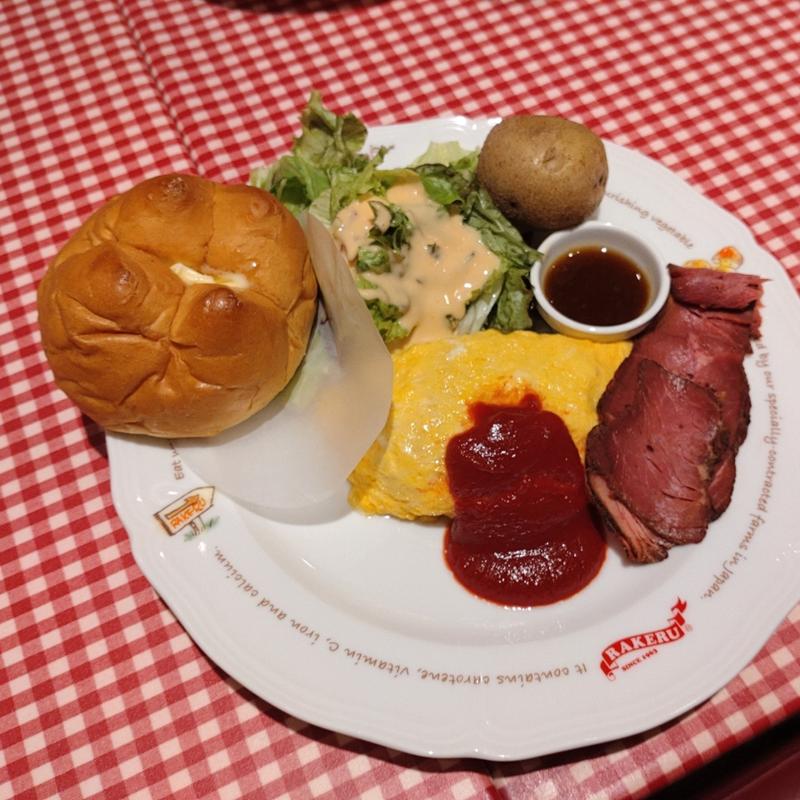 KUKU オムライスとローストビーフ(ラケルテラスモール松戸店)