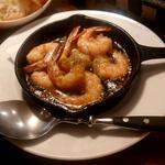 海老のアヒージョ