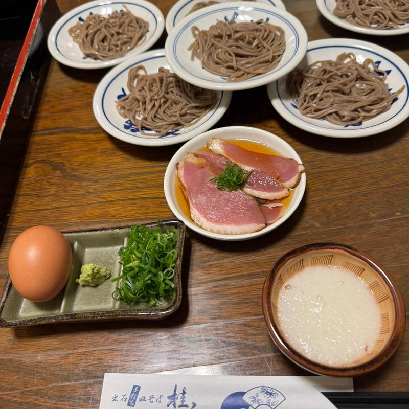但馬鴨そば(出石そば処 桂、)
