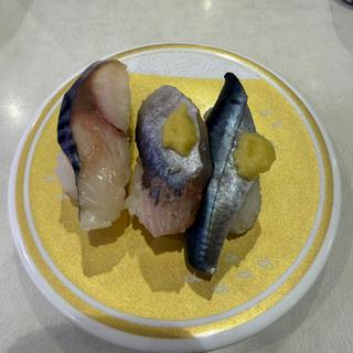 光り物三種盛り(はま寿司 足立花畑店 )