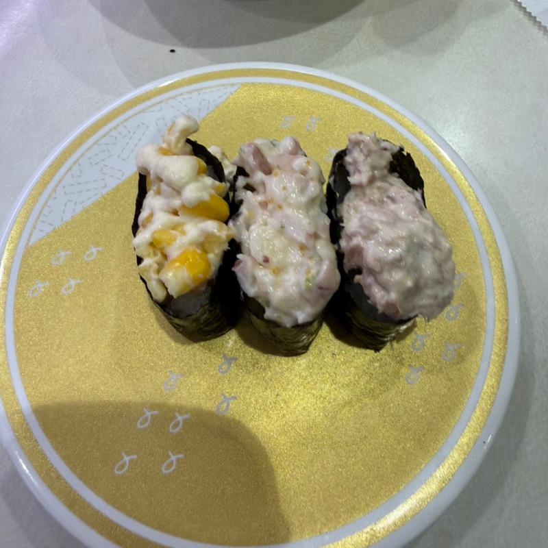 サラダ軍艦三種盛り(はま寿司 足立花畑店  )