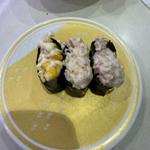 サラダ軍艦三種盛り