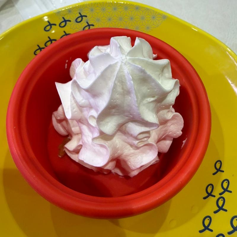 追加トッピング　ホイップ(はま寿司 足立花畑店  )