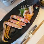 魚介類のお刺身・カニ刺し