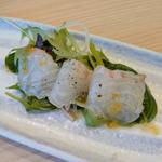 鯛のカルパッチョ(丹後　神の温泉　旅館　すずらん （旅館　すずらん）)