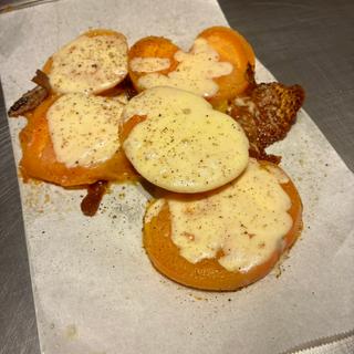 トマトチーズ(焼きそば お好み焼き 鉄板 厳島 天満天神橋本店)