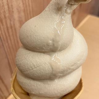 上島珈琲店の珈琲ソフトクリーム