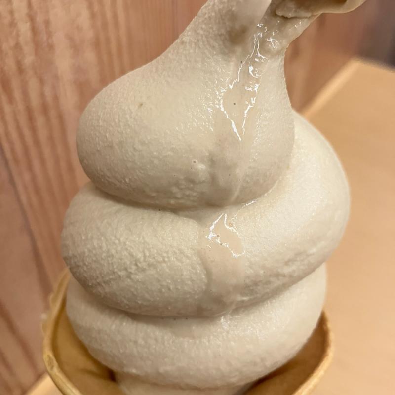 上島珈琲店の珈琲ソフトクリーム(上島珈琲店 日光東照宮店 )