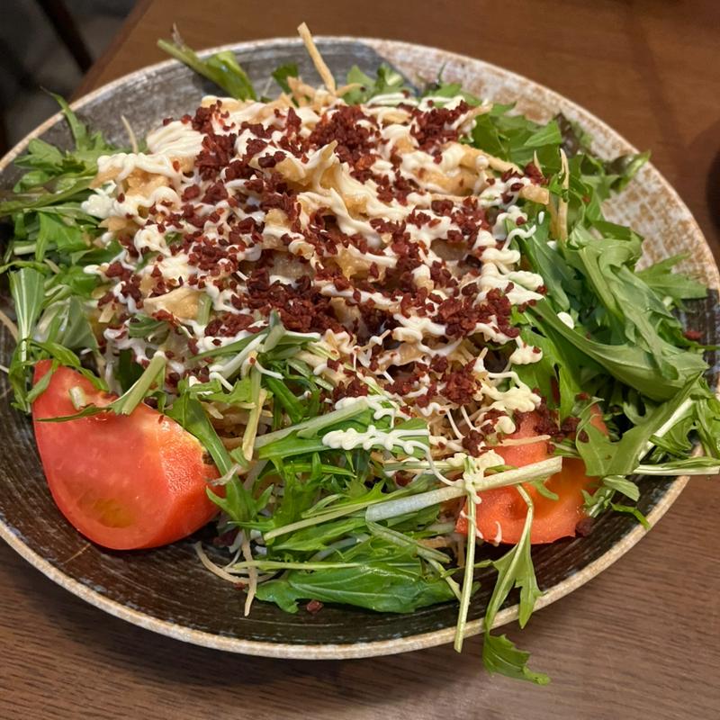 パリパリサラダ(とらや 東油山本店)